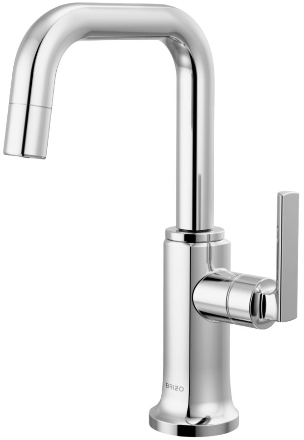 Brizo  Kintsu® Lumicoat® Polished Chrome Beverage Faucet with Square Spout-0