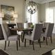 Liberty Furniture Double Bridge 7-Piece Dark Chestnut/Gray Optional Trestle Dining Set-1