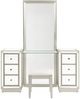 Coast2Coast Home™ Kiara 3-Piece Gold Foundry Mirrored Makeup Vanity Sets-1