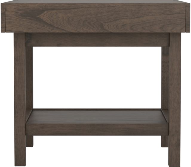 Coaster® Wheat Brown End Table With Shelf-3