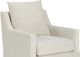 Temple Furniture Customizable Hawkins Slipcovered Swivel Chair-1