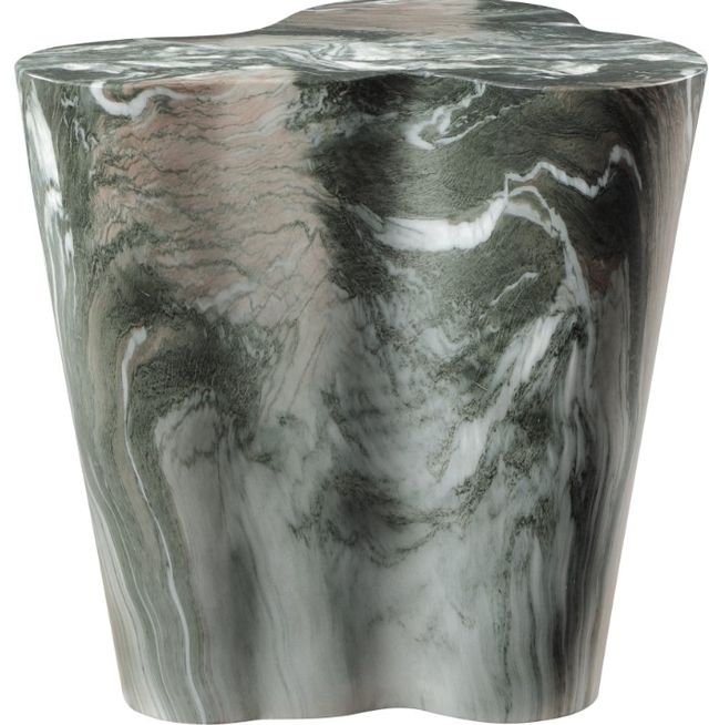 Meridian Furniture Monza Green Marble End Table-2