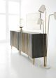 Hooker® Furniture Melange Apollo Gold/Silver Credenza-3