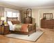 Intercon Oak Park Mission Queen Panel Bed-1