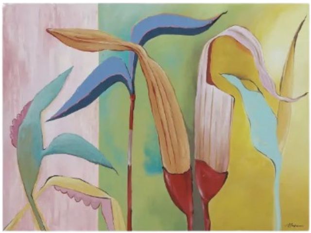 Bramble Tropical Rhythm 48 x 36 Wall Art-0