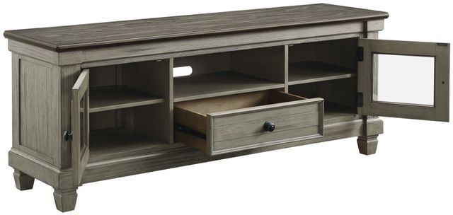 Homelegance® Granby Antique Gray/Coffee 64" TV Stand-3
