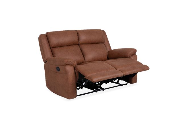 Cheers Man Wah Madison Dual Power Reclining Loveseat - taupe-0