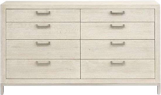 Magnussen Home® Addison Lane White Oat Double Drawer Dresser-3