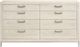 Magnussen Home® Addison Lane White Oat Double Drawer Dresser-3