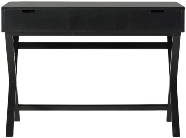 Linon Peggy Black Lift Top Desk -2