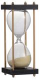 A & B Home Spellman Black/Gold/Tan Hourglass-0