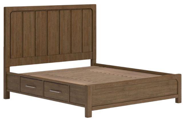 Signature Design by Ashley® Cabalynn 3-Piece Light Brown Queen Panel Bedroom Set-2