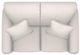 La-Z-Boy® Bennett duo® Chalk Power Reclining Loveseat-4