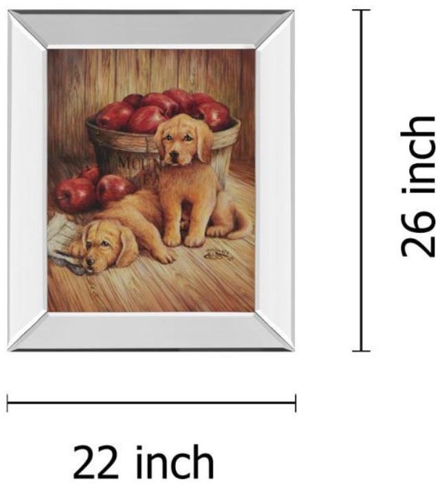 Classy Living Yellow Labs Wall Art-2