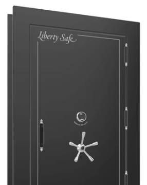 Liberty Safe Black Gloss Out-Swing Left Hinge Electronic Vault Door-1