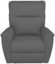 La-Z-Boy® Norton Blue Grey Leather Power Rocking Recliner with Headrest and Lumbar-1