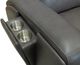 Flexsteel® Wyatt Gunmetal Gray Power Reclining Sofa with Power Headrests and Lumbar-4