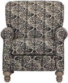 Hughes Furniture® 245 Response Onyx Manual Reclining Chair