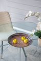 A & B Home Black/Copper Charger-4