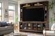 aspenhome® Sawyer Brindle 98'' Console and Hutch-1