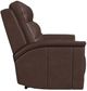 Flexsteel® Ranger Rustic Brown Power Reclining Loveseat with Console-4
