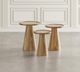 Jofran Inc. Global Archive Knox 3-Piece Natural Nesting Table Set-3
