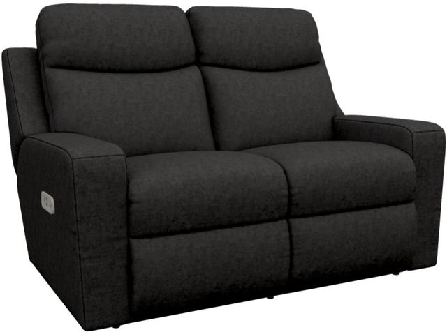 La-Z-Boy® Emmons Mink Power Reclining Loveseat with Headrest-0