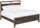 Archbold Furniture Customizable Amish Essentials Maverick Cherry King Platform Bed-0