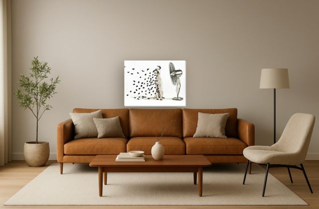 Classy Living Breezy Dalmatian Whimsy Wall Art-1