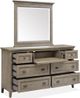 Magnussen Home® Paxton Place Dovetail Grey Landscape Mirror-2