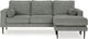Signature Design by Ashley® Hazela Charcoal Sofa Chaise-2