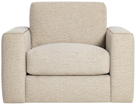 Bernhardt Vaughn Bernhardt Living Brown Swivel Chair-2