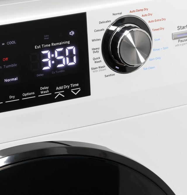 GE® 2.4 Cu. Ft. White on White Front Load Washer/Condenser Dryer Combo-5
