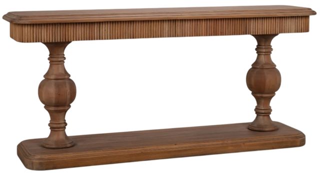 Bramble Customizable Kraton Pedestal Console Table-0