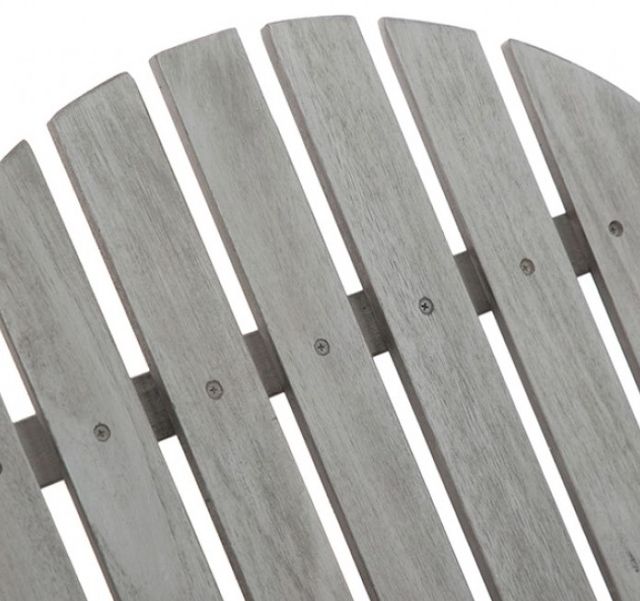 Furniture of America® Elk Gray Wooden Outdoor Adirondack Chair-2