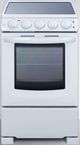 Summit® 20" White Slide-In Electric Range-0