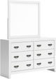 Signature Design by Ashley® Binterglen 4-Piece White King Panel Bedroom Set-2