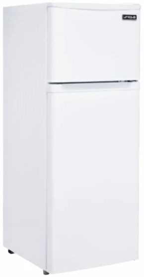 Unique Appliances 23" 6.0 Cu. Ft. White Counter Depth Top Freezer Compact Refrigerator-1
