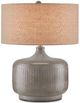 Currey & Company Alameda Gray/Natural Table Lamp-0