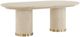 Universal Explore Home™ Velora Dining Table with Desert Gold Base-0