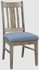 Urban Collections by Yutzy Woodworking Jackson Light Blue/Taupe Ashburn Side Dining Chair-0
