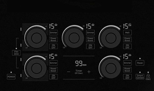Dacor® Transitional Style Collection 36" Black Frame Induction Cooktop-1