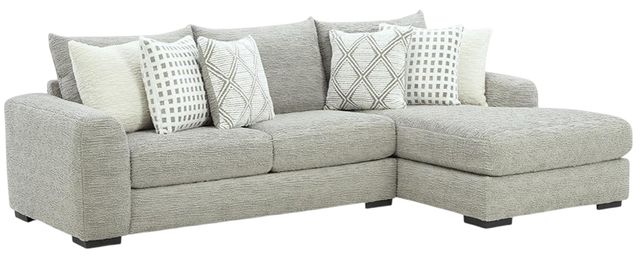 Albany Industries 2-Piece Haven Dove Sectional-0