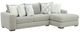 Albany Industries 2-Piece Haven Dove Sectional-0