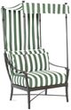 Century® Customizable Andalusia Royal Aluminum Outdoor Lounge Chair with Cordoba Legs-2