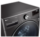 LG Black Stainless Steel Mega-Capacity Washer Laundry Pair-3