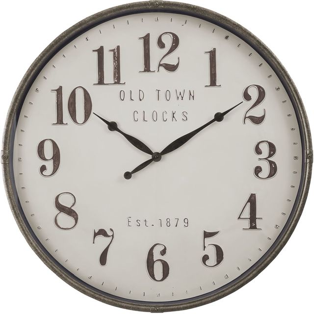 Monarch Specialties Inc. Brown 30" Wall Clock-0