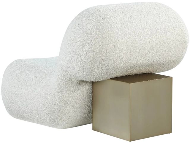 Meridian Furniture Quadra Cream Accent Chair-2
