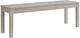 Elements International Eleanor White Dining Bench-0