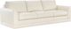 Bradington-Young Customizable Granger 98" Leather Sofa-0